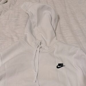 Nike Men's White Hoodie
